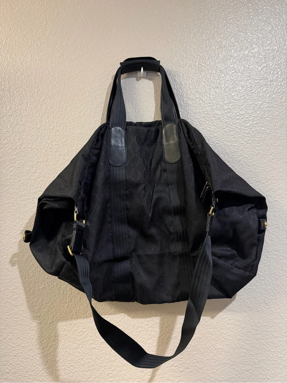 Gucci Black Men’s Large Tote Shoulder Bag